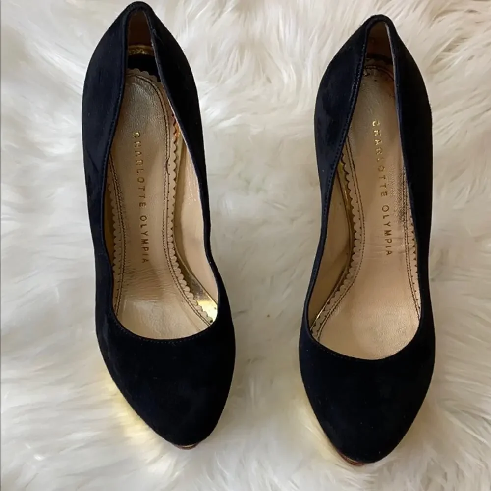 Charlotte Olympia Dolly Platform Heels Pumps 6